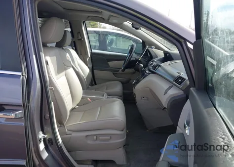 2015 Honda Odyssey Ex-L из США, поврежденный, VIN 5FNRL5H63FB091845
